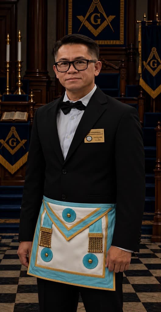 Bro. Edmar Calma, Master Mason