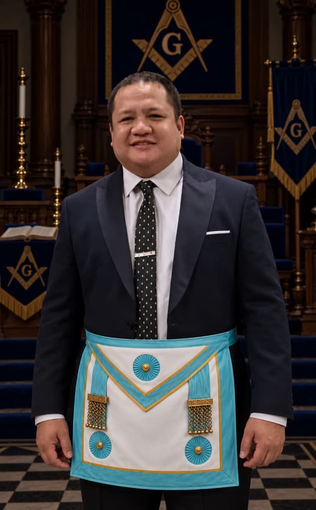 Bro. Franz Balein, Master Mason