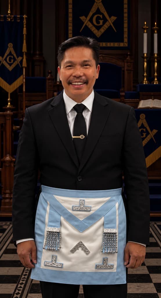 VW Bro. Roger Redoble, Master Mason